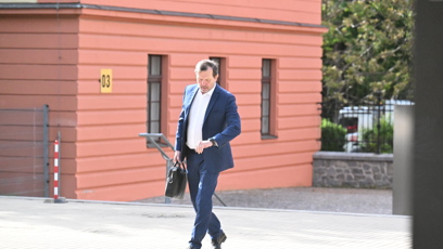 FOTO: Jaromír Soukup a Agáta Hanychová se znovu střetli u soudu.