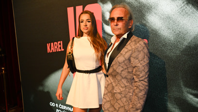 FOTO: Leo Beránek se svou manželkou Kačenkou.