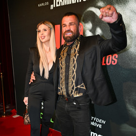 Lela Ceterová se svým manželem.