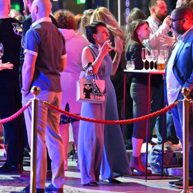 Bára Divišová na party TV Nova.