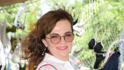 FOTO: Marta Jandová rozdávala úsměvy.