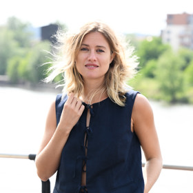 Zpěvačka a moderátorka Emma Smetana.