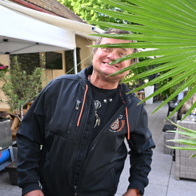 Vilém Čok se zpočátku nechtěl moc fotit.