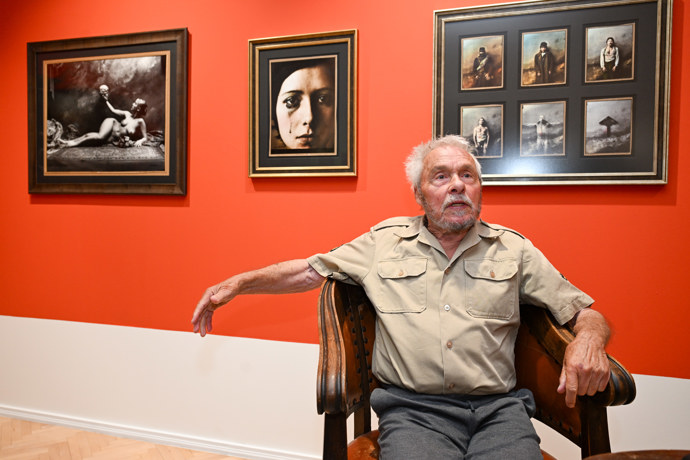 FOTO: Fotograf Jan Saudek zahájil svou retrospektivní výstavu s názvem Jan Saudek 90. – stránka 22