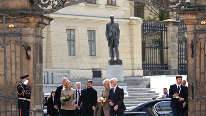 FOTO: Oficiální návštěva ukrajinského prezidenta Volodymyra Zelenského