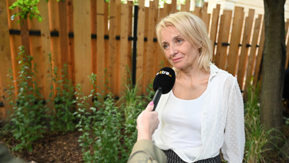 FOTO: Veronika Žilková při rozhovoru pro eXtra.cz.
