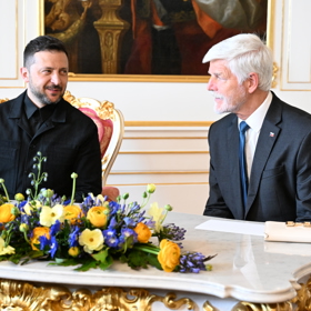 Oficiální návštěva ukrajinského prezidenta Volodymyra Zelenského v Česku.