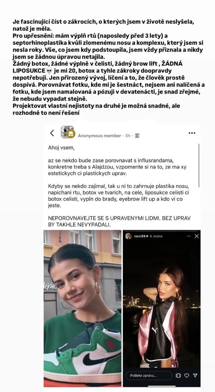 FOTO: Domi Alagia se rozhodla zatočit s hejtem. – stránka 73