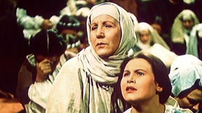FOTO: Marie Tomášová (vpravo) ve filmu Jan Hus.