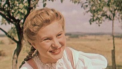 FOTO: Marie Tomášová ve filmu Strakonický dudák.