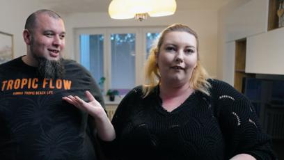 FOTO: Pár váží dohromady přes 340 kilogramů.