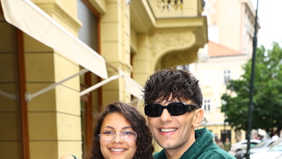 FOTO: Jan Bendig rozdával úsměvy.