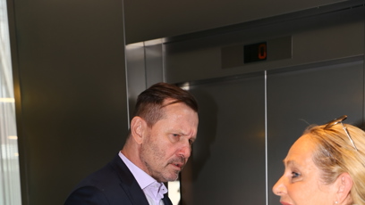 FOTO: Jaromír Soukup se soudí s Agátou Hanychovou.