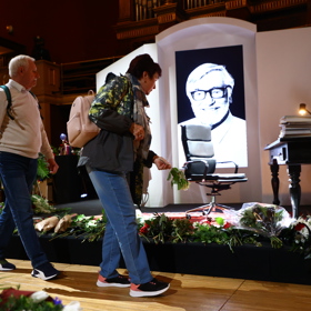 Poslední rozloučení s Jiřím Bartoškou.