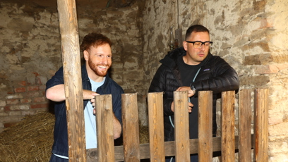 FOTO: Vilém Šír a kreativní producent, showrunner Samo Jaško.