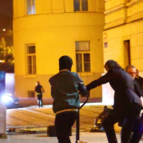 Jakub Kohák se zřejmě dobře bavil. 