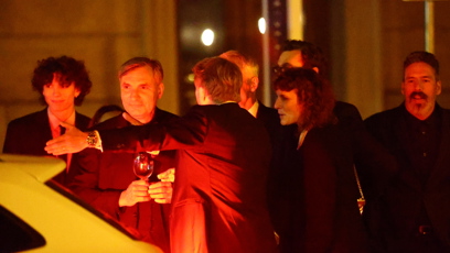 FOTO: Jiří Macháček se přišel rozloučit s přáteli.