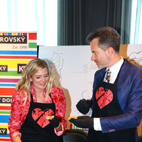 Ondřej Měšťák a Nikol Leitgeb.