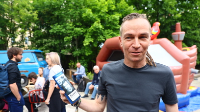 FOTO: Ivan Bartoš se dobře bavil.