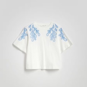 Tričko s vyšíváním, Reserved, 459 Kč