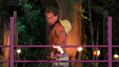 FOTO: Pavel Tóth během duelu.