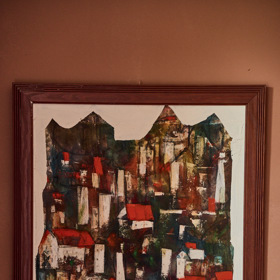 Obrázek Míšina rodného Beskydska