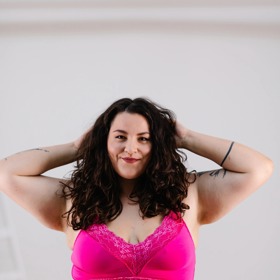 Bambusové kalhotky s širokou krajkou, Anna Janská, 790 Kč