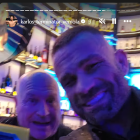 Karlos Vémola s Michalem Davidem.