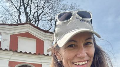 FOTO: Eva Decroix si umí užívat života.