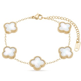 Pozlacený náramek z chirurgické oceli, Ellami, 399 Kč