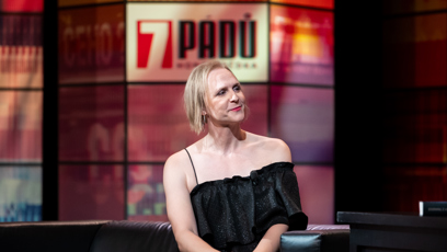 FOTO: Daniela Špinar v pořadu 7 pádů Honzy Dědka.