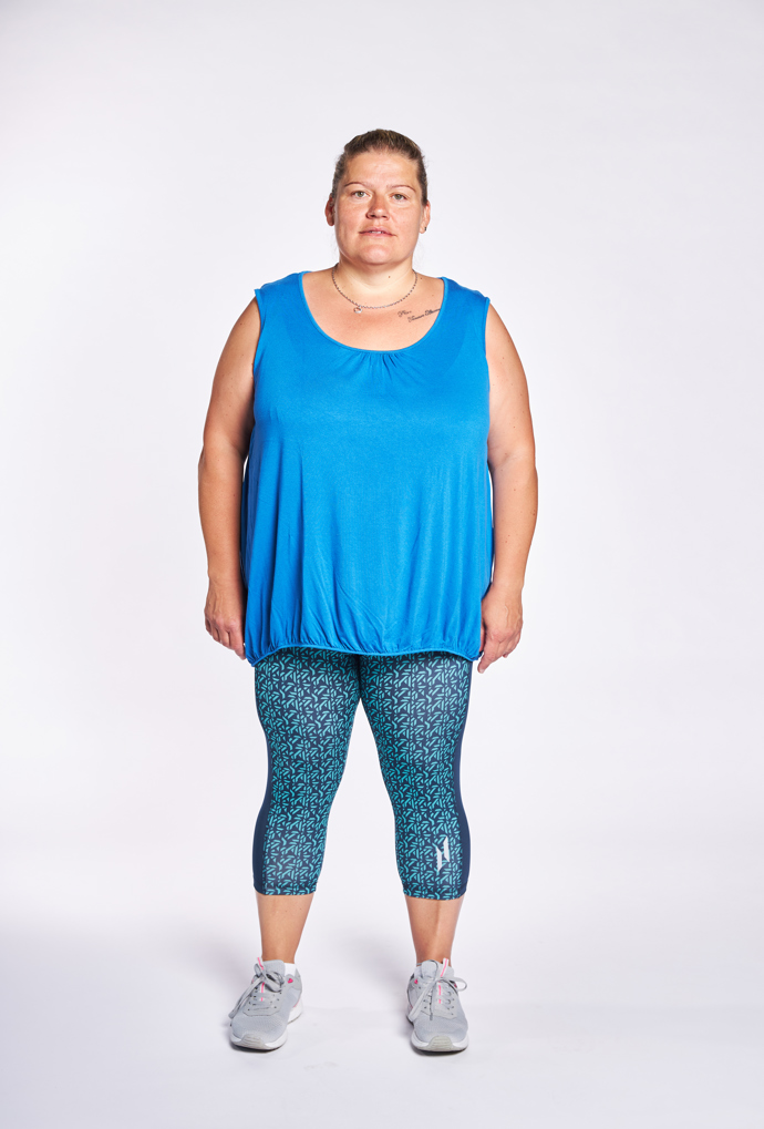 FOTO: Alexandra na začátku show vážila 107 kilo. – stránka 67