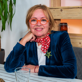 Herečka Jitka Sedláčková navštívila talkshow Na kafeečko.