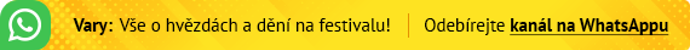 FOTO: Desktopový whatsapp banner pro KVIFF 2025