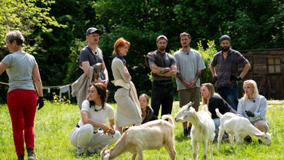 FOTO: Soutěžící dostali kozy.