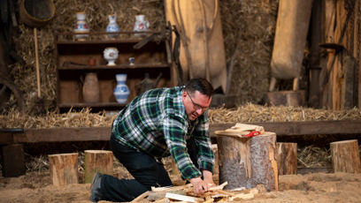 FOTO: Luboš během souboje.