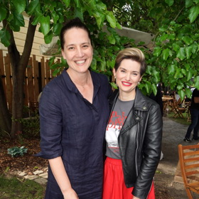 Martina Viktorie Kopecká se svou životní partnerkou Andreou Salome. 