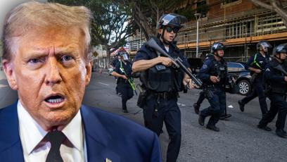 FOTO: Donald Trump a jeho Národní garda
