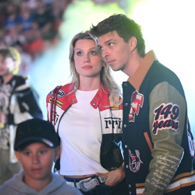 Justýna Zedníková se svým momentálním partnerem Janem Macákem.