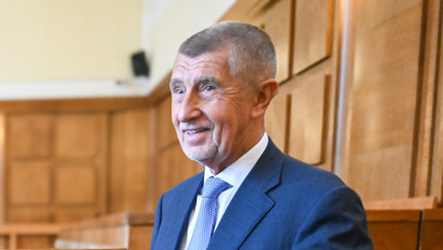 FOTO: Andrej Babiš se usmíval.