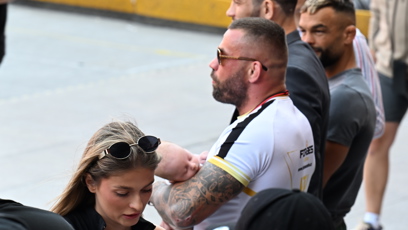 FOTO: Karlos Vémola na tiskové konferenci Oktagonu.