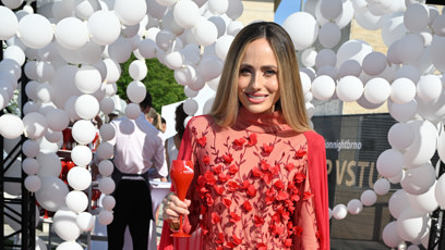 FOTO: Modelce Aleně Prešnajderové to moc slušelo.