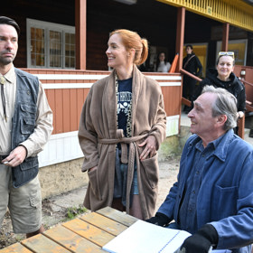 Hlavní trio filmu Letní lásky.