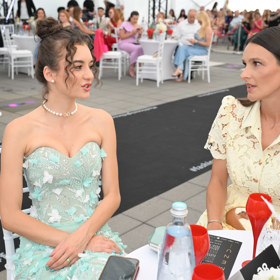 Nikol se na akci skvěle bavila.