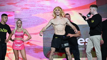 FOTO: Alex Zach zvládl vážení.