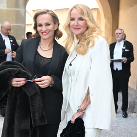 Obě dámy byly ve výborné náladě.