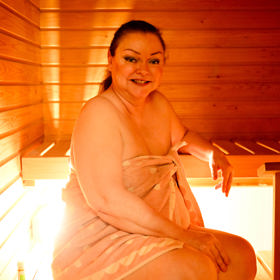 Dominika Gottová se ráda saunuje.