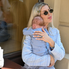 Lela Ceterová se synem Arnoldem.