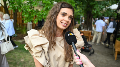 FOTO: Denisa Pfauserová při rozhovoru pro eXtra.cz.