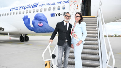 FOTO: Majitel CK Blue Style Imed Jeddai a Lenka Pátek, expertka na cestování a obchodní ředitelka CK Blue Style.
